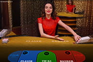 Baccarat im Online Live Casino