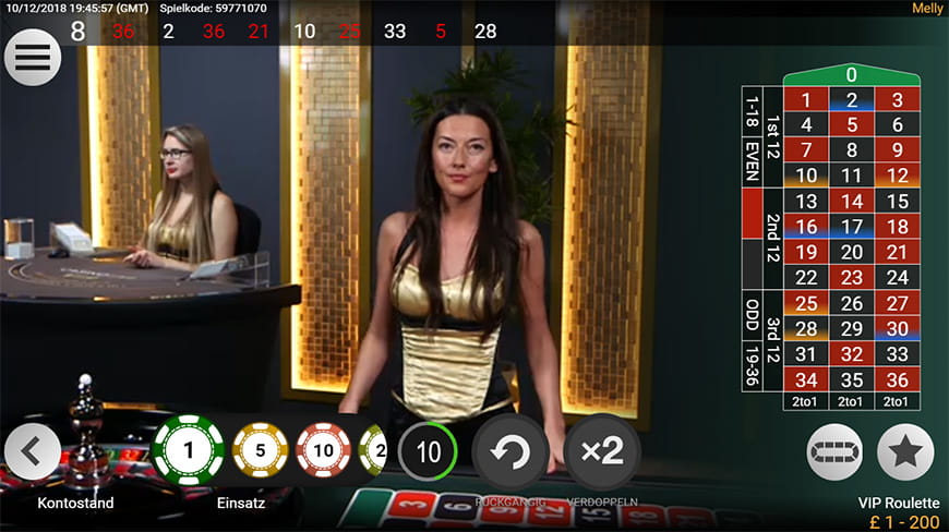 Live Casinos im Internet für Android