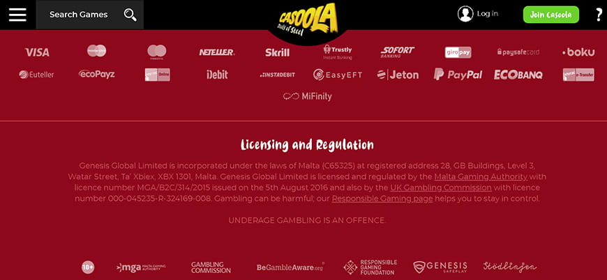 Licences for Online Casinos in Canada