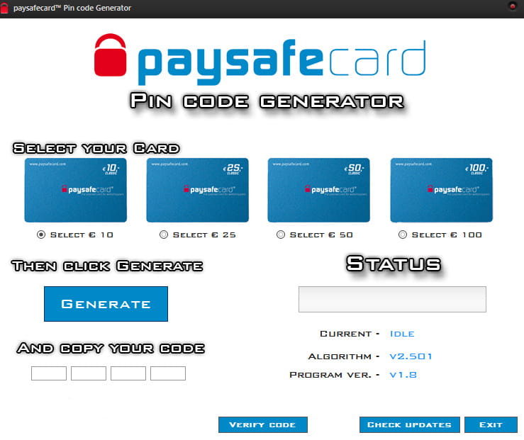 Paysafecard Codes Online Kaufen