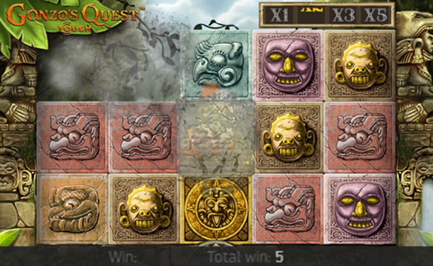 Das Automatenspiel Gonzo’s Quest gibt es auch als mobile Version.