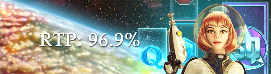 Die Auszahlungsquote des Spielautomaten Starquest beläuft sich auf 96,90%.