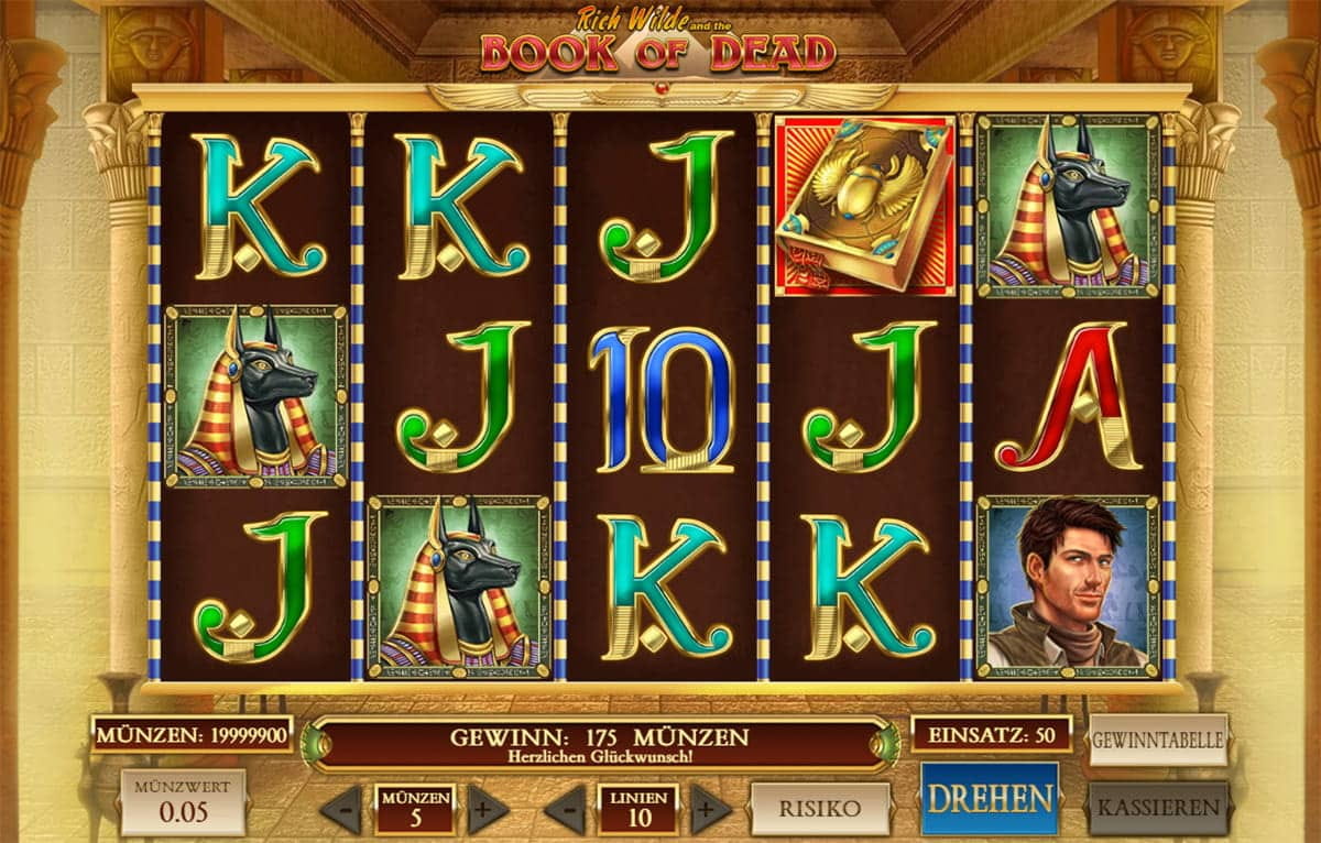 casino online book of dead