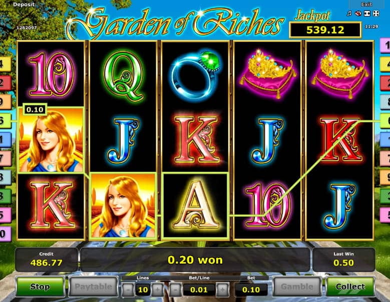 Garden Of Riches Casinos