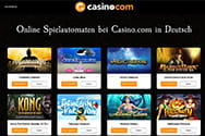 Im Casino.com Casino erwarten dich nicht nur Top-Slots, sondern auch progressive Jackpots. 