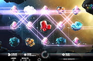 Screenshot von Crystal Rift Slot von Microgaming